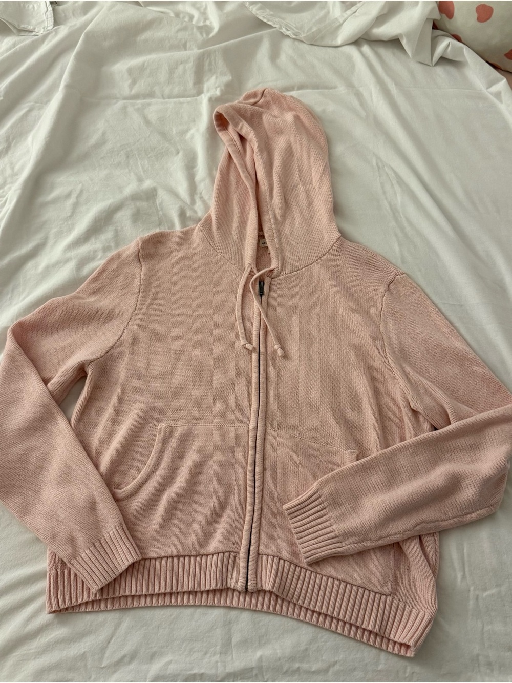 Aeropostale pink zip up hoodie in XL